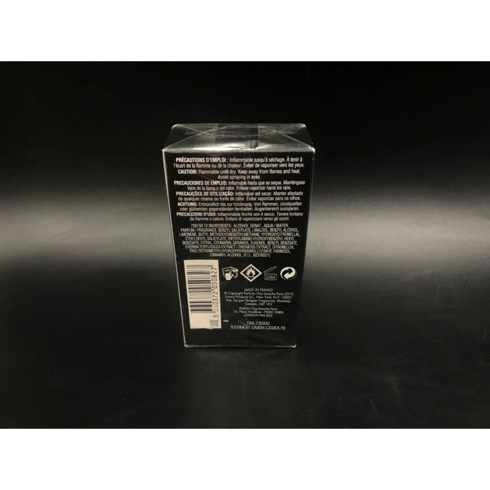 Men Drakkar Noir by Guy Laroche 1 oz EDT Cologne 1.0 oz New In Box